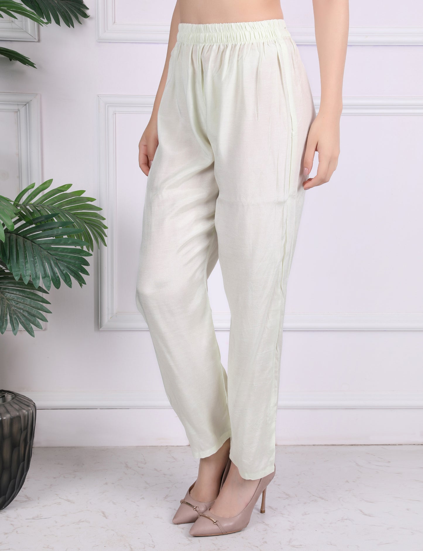 Ethereal Luxe Silk Suit