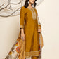 Harvest Glow Silk Suit