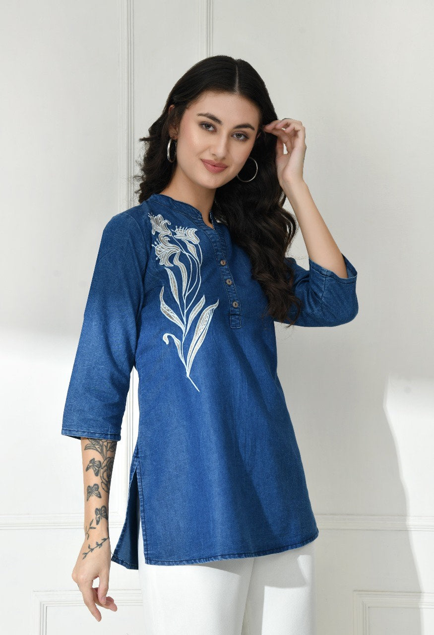 Denim Lily Tunic