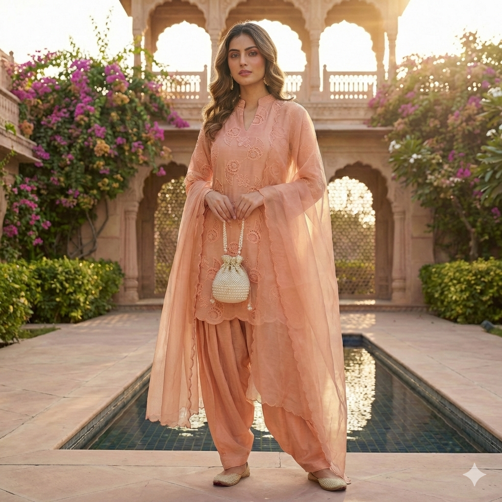 Crosia Farsi Salwar Suit