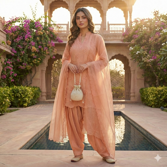 Crosia Farsi Salwar Suit