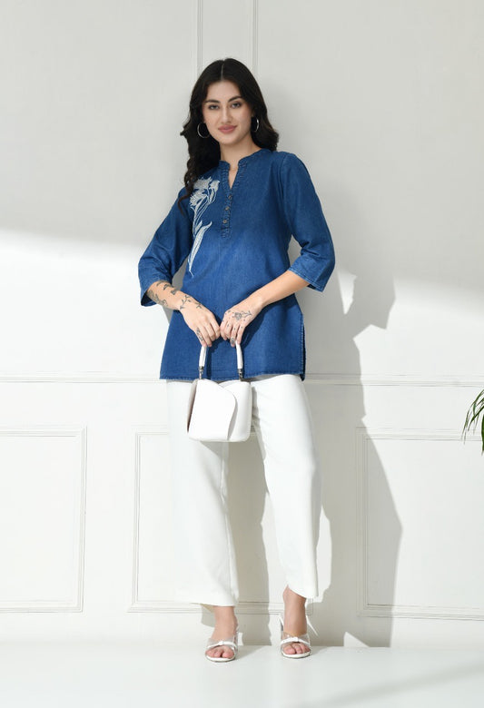 Denim Lily Tunic