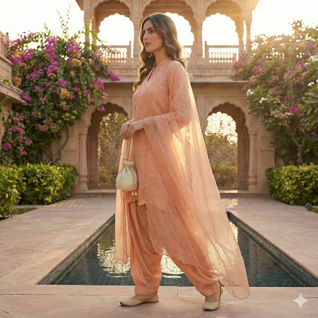 Crosia Farsi Salwar Suit