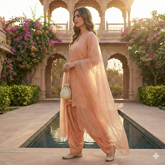 Crosia Farsi Salwar Suit