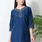 Indigo Whisper Denim Tunic