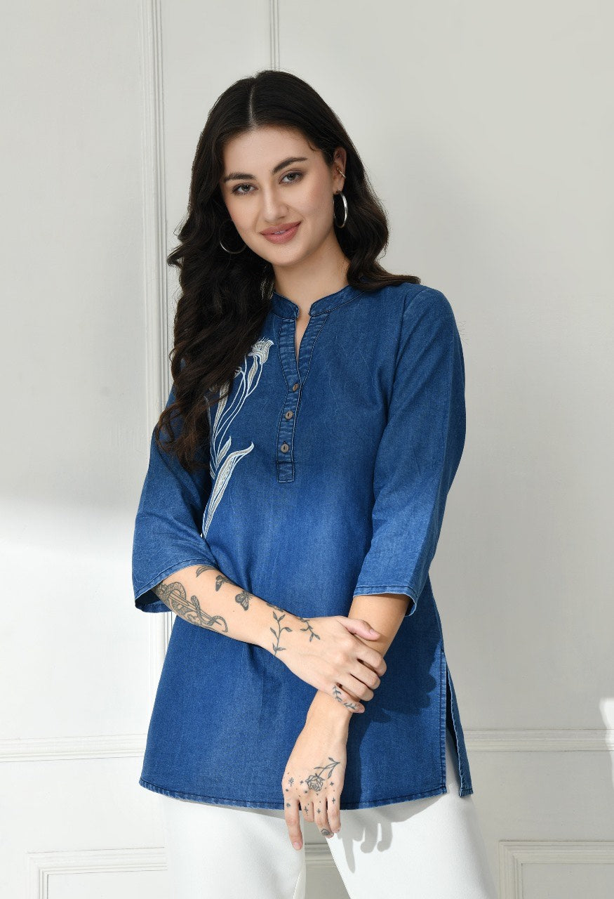 Denim Lily Tunic