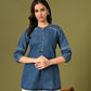 Denim Luxe Tunic