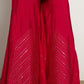 Rose Red Vibrant Luxe Sharara Suit