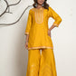 Yellow Vibrant Luxe Sharara Suit