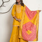 Yellow Vibrant Luxe Sharara Suit