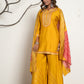 Yellow Vibrant Luxe Sharara Suit