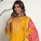 Yellow Vibrant Luxe Sharara Suit