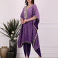 Purple Ombre Elegance Kaftan Set