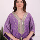 Purple Ombre Elegance Kaftan Set