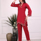 Rose Red Ava Noor Co-Ord Set