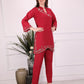 Rose Red Ava Noor Co-Ord Set