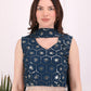 Blue Mystic Sequence Lehenga