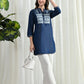 Azure Grace Denim Tunic