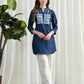 Azure Grace Denim Tunic