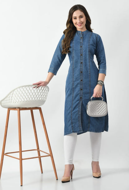 Eternal Denim Grace Kurti