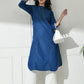 Navy Vogue Kurti