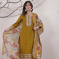 Harvest Glow Silk Suit